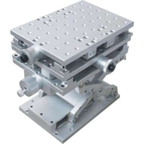 Laser Marking Engraving Machine Optical Lab XYZ Axis Moving Table 210x150x150mm