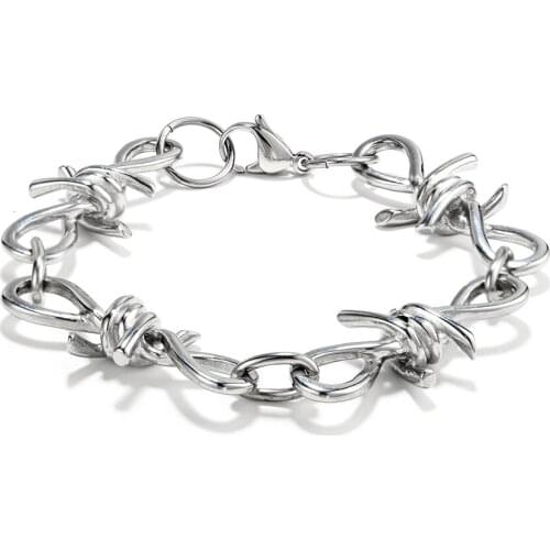LEADTOP 1974 Silver Bracelets