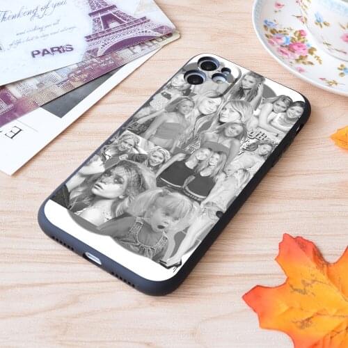 For iPhone Olsen Twins Collage Print Soft Matt Apple iPhone Case