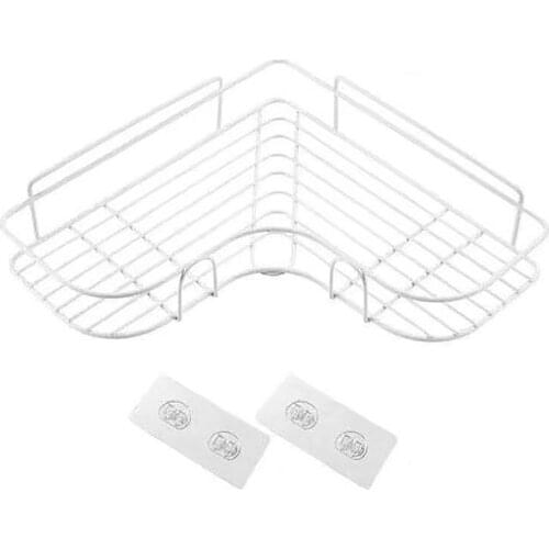 Bathroom And Kitchen Storage Rack Lightweight And Portable Size No Punching Triangle Modeling Storage Rack