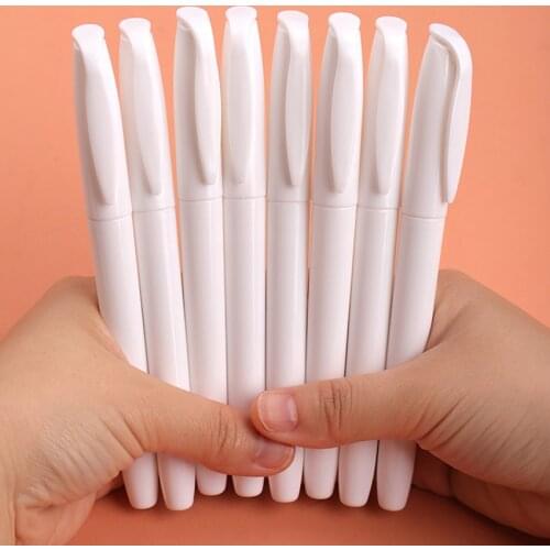 10PCS/Set Liquid Chalk Markers for Blackboards, Chalkboard White Color Chalkboard Marker Pen, Erasable, 2.0mm Fiber Tip