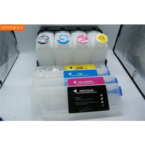 4color bulk ink system for Roland VS740 VS640 VS420 VS300 for Mutoh RA640 printer (4tanks+4cartridges)