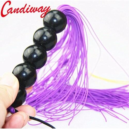 Candiway bdsm Bondage Boutique Slap Tickler Rubber Flogger Adult Fetish sm Game Spanking ridding Flogger Sex Toy For Couples