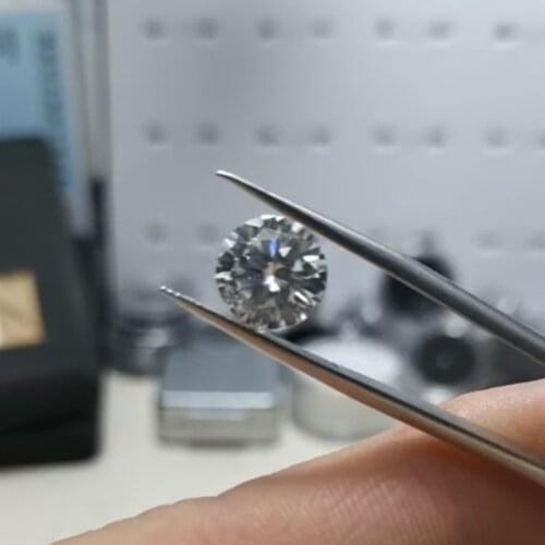 D color 5ct Carat 11mm VVS1 Loose Moissanite Gemstones gra Certified Gem Stones For Jewelry Making Wholesale Lots Bulk Gifts New