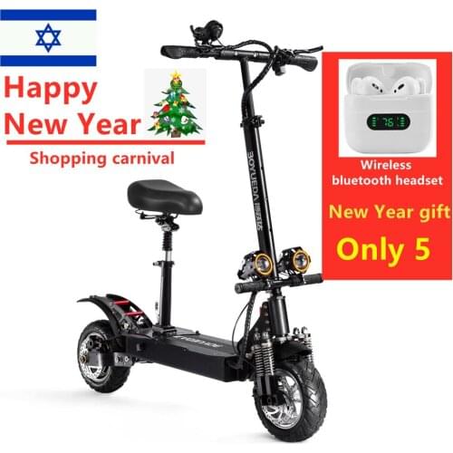 Electric scooter48V 10 inch 1200W oil brake adult folding scooter ultra light portable off-road vehicle upgrade waterproof motor