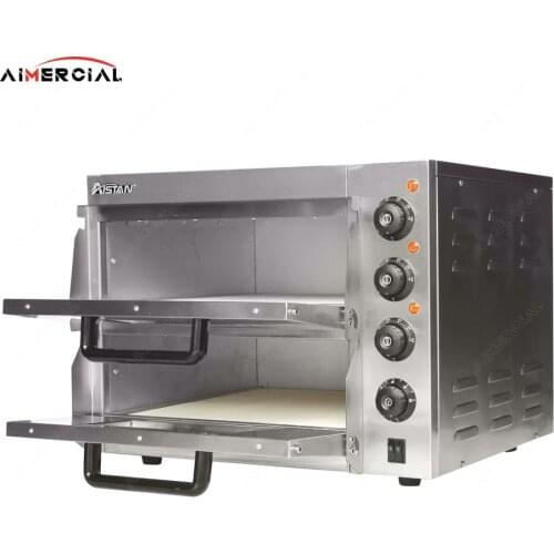 EP1ST/EP2ST Electric Pizza Oven 2KW/3KW Commercial Baking oven Single/Double layer Pizza Baking machine Bakery oven with Timer