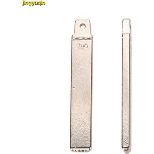 Jingyuqin 100pcs Flip Remote Car Key Blank For Kia K2 K3 K5 Soul Picanto Hyundai i25 i30 ix35 Accent Uncut Blade