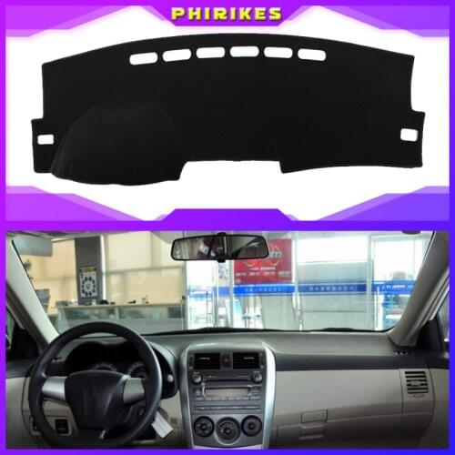 Ar Styling Dashmat Dash Mat Dashboard Cover Pad Sun Shade Protect Carpet For Toyota Corolla E140/E150 2006 2007 2008 2009 -2013