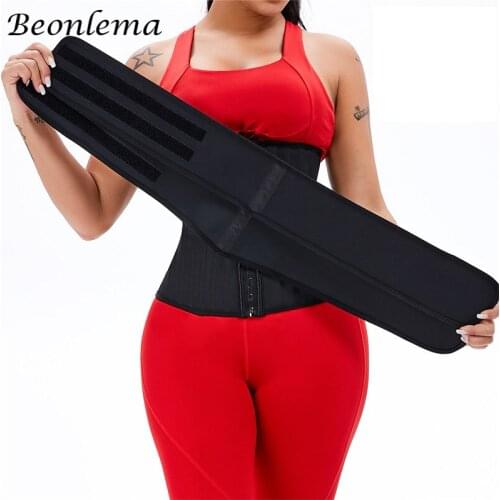 Latex Belly Sheath 25 Steel Bone Waist Trainer Modeling Strap Binders Shapers High Long Torso Slimming Belt Colombian Girdles