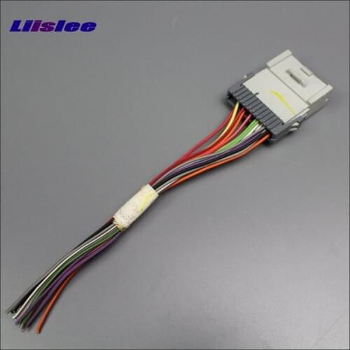 Liislee Plugs Into Factory Harness For Kia 2003~2006 Radio Wire Adapter/Stereo Cable/Male DIN To ISO
