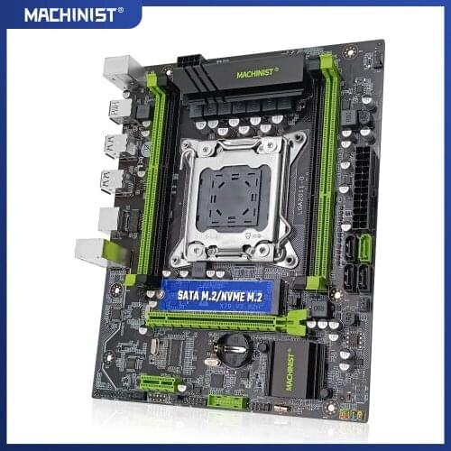 MACHINIST X79 desktop motherboard LGA 2011 Support DDR3 REG ECC RAM Intel Xeon E5 v1&v2 Processor X79 V2.82H