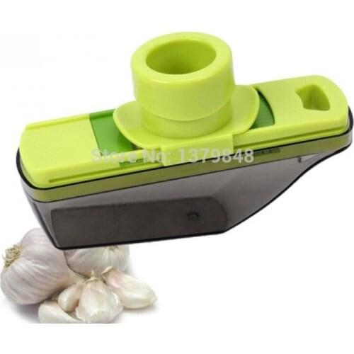 Multi Function Garlic Press Compact Grater