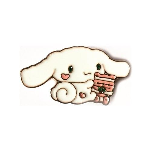 Fashion Rabbit Enamel brooch Pins For Backpacks Cute Brooches For women Lapel Pin Ropa