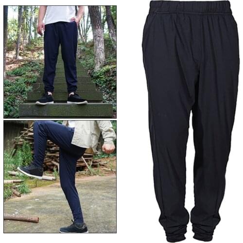 Mens Water Resistant Pants Slim Athletic Lightweight Breathable Sweatpants