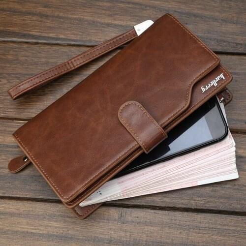 Man purse multi-function business hand bag han edition zipper mobile phone bag