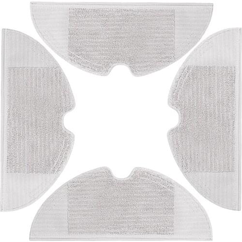 Wholesale 50Pcs Washable Mop Cloth for Xiaomi MIJIA 1C Robotic Vacuum Cleaner STYTJ01ZHM Mi Robot Vacuum-Mop Accessories