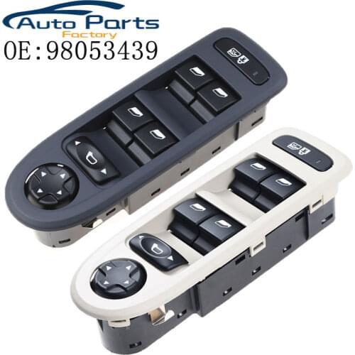 Master Window Switch Power Window Switch For Peugeot 308 5 Door Hatchback Wagon 2008-2013 98053439 30170396 98054508ZD