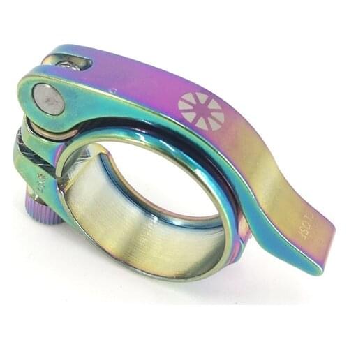 Folding Bike Seatpost Clamps 41mm BYA412 SP8 Aluminum Frame Seat Tube Clamp Colorful