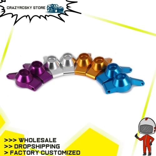 Alloy aluminum rear hub carrier(l/r) for rc hobby model car 1/18 wltoys a959 a969 a979 k929 Factory price stylish upgrade parts