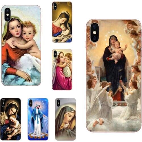 Statue Virgin Mary Upscale For HTC Desire 530 626 628 630 816 820 830 One A9 M7 M8 M9 M10 E9 U11 U12 Life Plus Soft Hot Selling