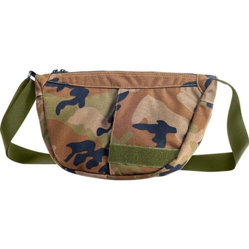 Outdoor tactical fashion brand messenger bag mens waist bag college students' leisure chest bag shoulder bag