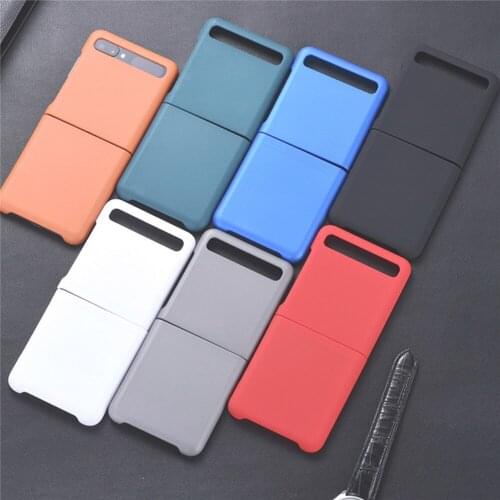Ultra-Thin Phone Protective Cover for Samsung Galaxy Z Flip Phone Accessories Quick Release Simple Matte Back Cover Case