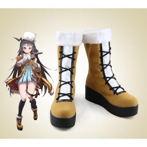 Unisex Anime Cos Girls Frontline Igor Stechkin Cosplay Costumes Boots Shoes Halloween Christmas Party Custom Made