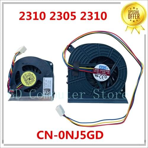 LAPTOP GPU Cooling FAN FOR Dell Inspiron One 2310 2305 2310 Fan NJ5GD MF60140V1-C000-S99 DFS481305MC0T FA1C 0NJ5GD