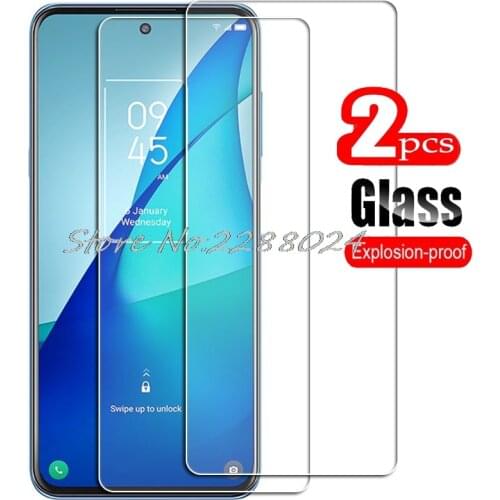 2PCS FOR TCL 20S High HD Tempered Glass Protective On TCL20S Phone Screen Protector Film