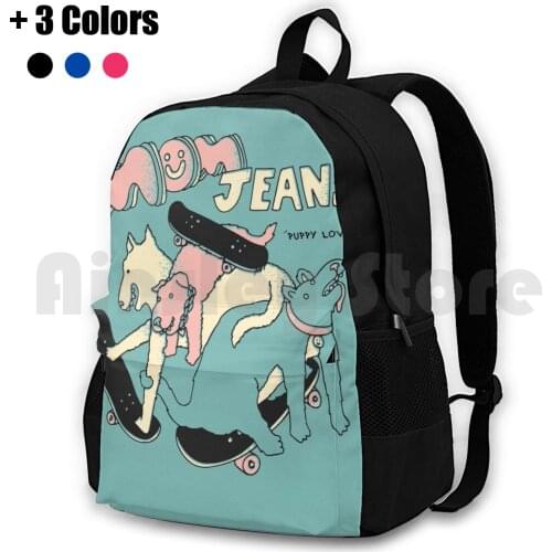 Mom Jeans Puppy Love Outdoor Hiking Backpack Riding Climbing Sports Bag Mom Jeans Mom Jeans Band Puppy Love