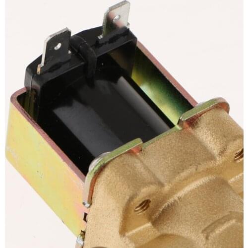 1/2BSP Female Thread Brass Solenoid Valve For Solar Water Heater