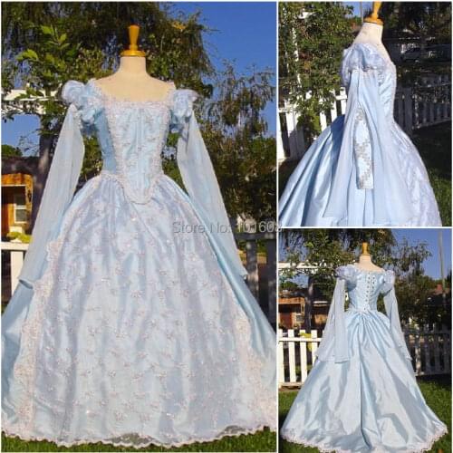 1860S Victorian Corset Gothic/Civil War Southern Belle Ball Gown Dress Halloween dresses CUSTOM MADE R-118