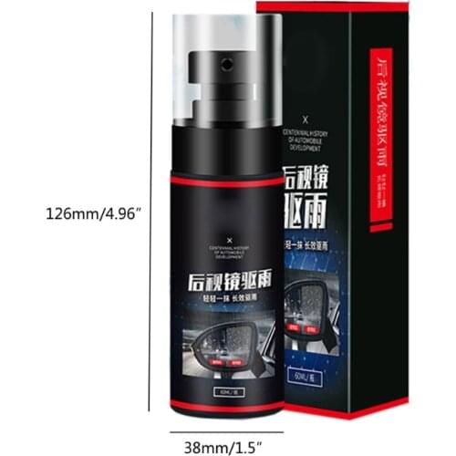 Auto Anti-rain Agent Rearview Mirror Water Repellent Glass Rainproof Coating Spray Agent for Car Bus Vehicles XXFF