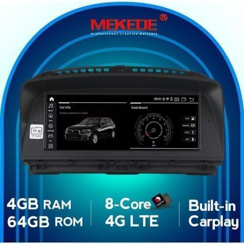 Mekede 4GB+64GB Carplay DSP Android 10.0 API29 Car multimedia Player for BMW 7 Series E65 E66 2001~2008 with gps navigation