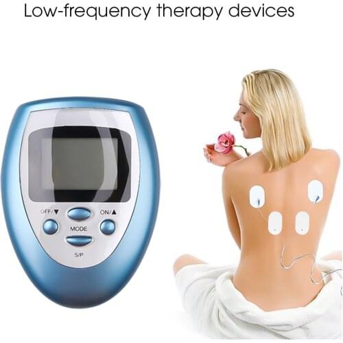 CAMMUO TENS Body Massager Electric Vibrating Meridian Pulse Electrotherapy Physical Therapy Pain Relief Machine Dropship