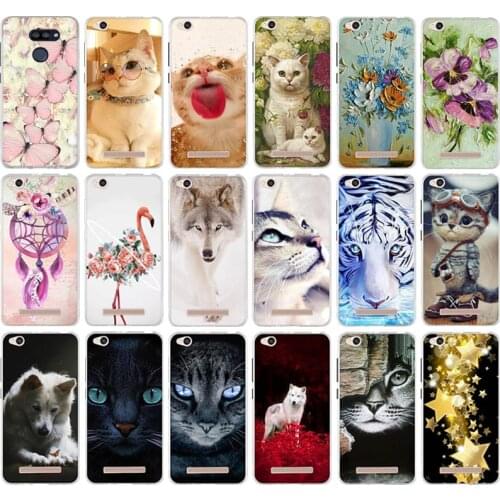For Case Xiaomi Redmi 4A Cover 3D Cute Cover For Xiaomi Redmi 4 A Case Soft Silicone TPU Bag On Fundas Xiaomi Redmi4a Phone Case