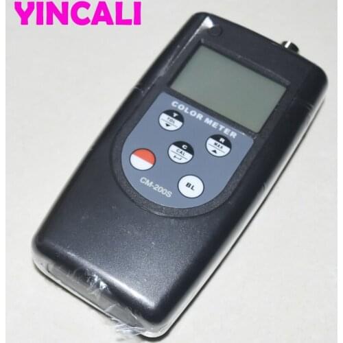 High Quality Digital Color Meter CM-200S Color Difference Tester Colorimeter Auto memory 99 sets For Textile, Paper,Leathers etc