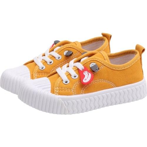 CUZULLAA Children Canvas Shoes for Boys Girls Sneakers- Kids Lace Up Sport Shoes Baby Toddler Student Outdoor Shoes Size 21-38
