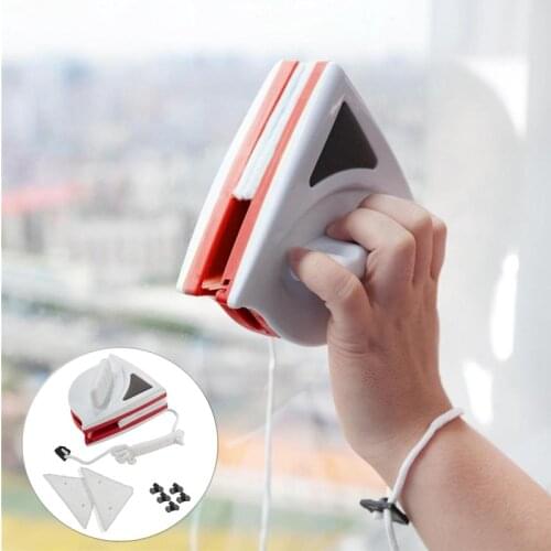 Car Double-layer Strong Magnetic Brush Glassware Window Cleaner Glider Washing Glass Cleaning Brush Magnetic Cleaning Tools