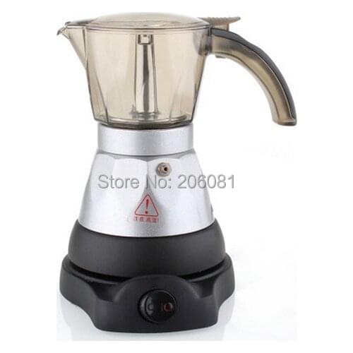 Electric Mocha coffee maker.hot sale mocha coffee maker,3CUPS capacity,220v with high quality and factory directly sale