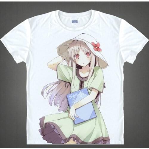 Sakurasou T-shirts Pet kawaii Japanese Anime t shirt Manga Shirt Cute Cartoon shiina mashiro Cosplay shirts 37179321488 tee 532