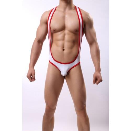 Sexy Men Onesies Summer Ultra-thin Underwear Mens Bodysuit Man Breathable Body Building One-piece-Jumpsuit Undershirts Onesies