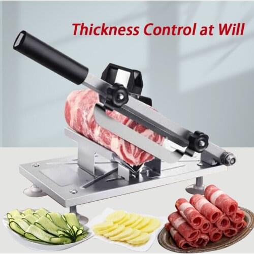Kitchen Accessories Cutter Kitchen Tools Multifunctional Table Slicer Household Business Stainless Steel Mutton Roll Slicer