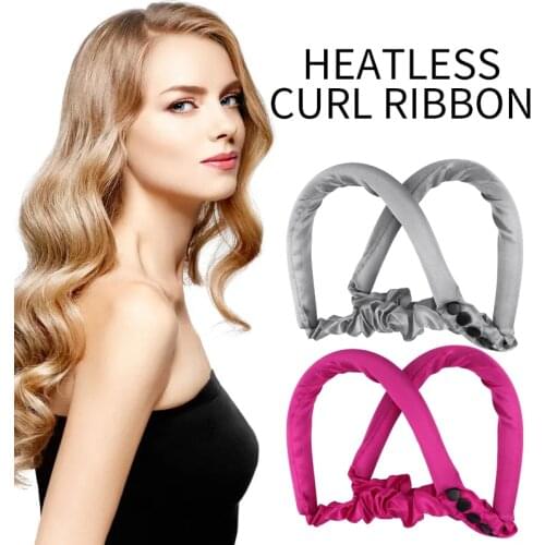Hot Sale Lazy Curler Silk Curling Ribbon Sleeping Soft Headband Hair Curlers Heatless Curling Rod Headband Make Hair Curly