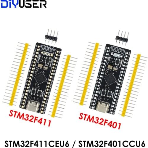 STM32F401 Development Board V3.0 STM32F401CCU6 STM32F411CEU6 STM32F4 Learning Board 84Mhz 96KB RAM 512KB/100Mhz 128KB RAM 512KB