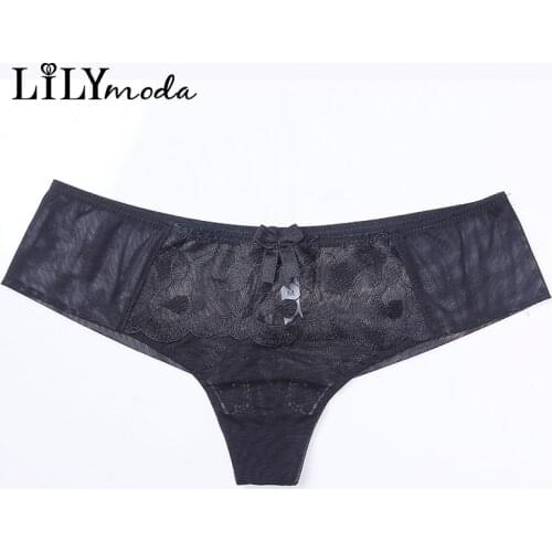 Sexy Hot Women T Back ThongsSeamless Embroidery Transparent Briefs T pants Ladies Panties Underwear Temptation Summer Lingerie