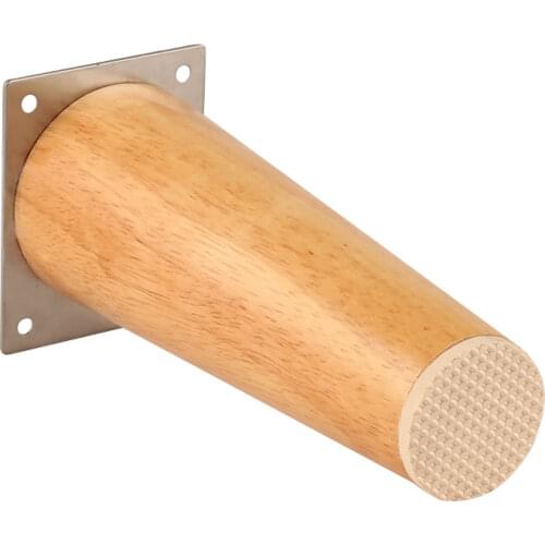 8-30CM Solid Wood Sofa Table Leg Ark Foot Woodiness Foot Sofa Leg TV Ark Wooden Leg Chair Heighten Furniture Foot Cushion