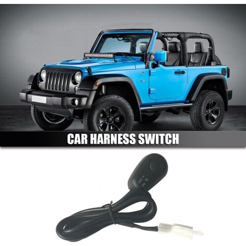 Practical 12/24V Dual Color Indicator On/Off Switch Multi-functional Durable Parts for LED Work Light Bar Driving Lamp