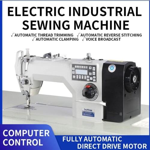 LT2-9100D Industrial Computerized Flat Car Electric Home Sewing Machine Fully Automatic Direct Drive Lockstitch Sewing Machine