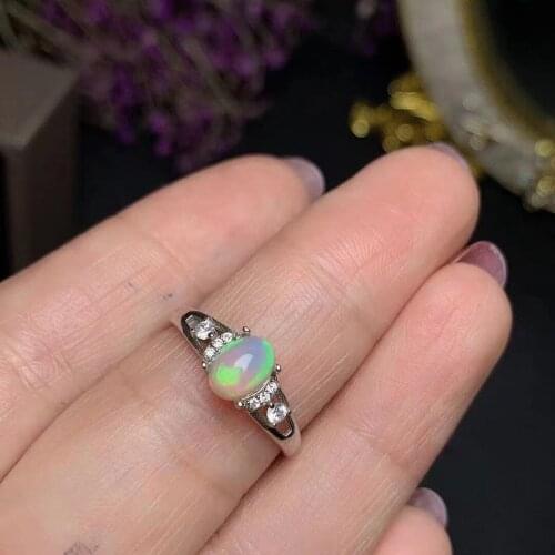 The Best Engagement Gift 100% Natural and Real Tanzanite Ring 925 sterling silver Ring